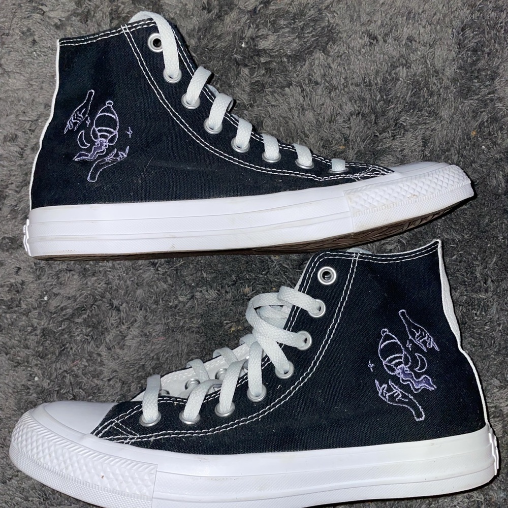 Aquarius Zodiac Astrology Converse Sneakers